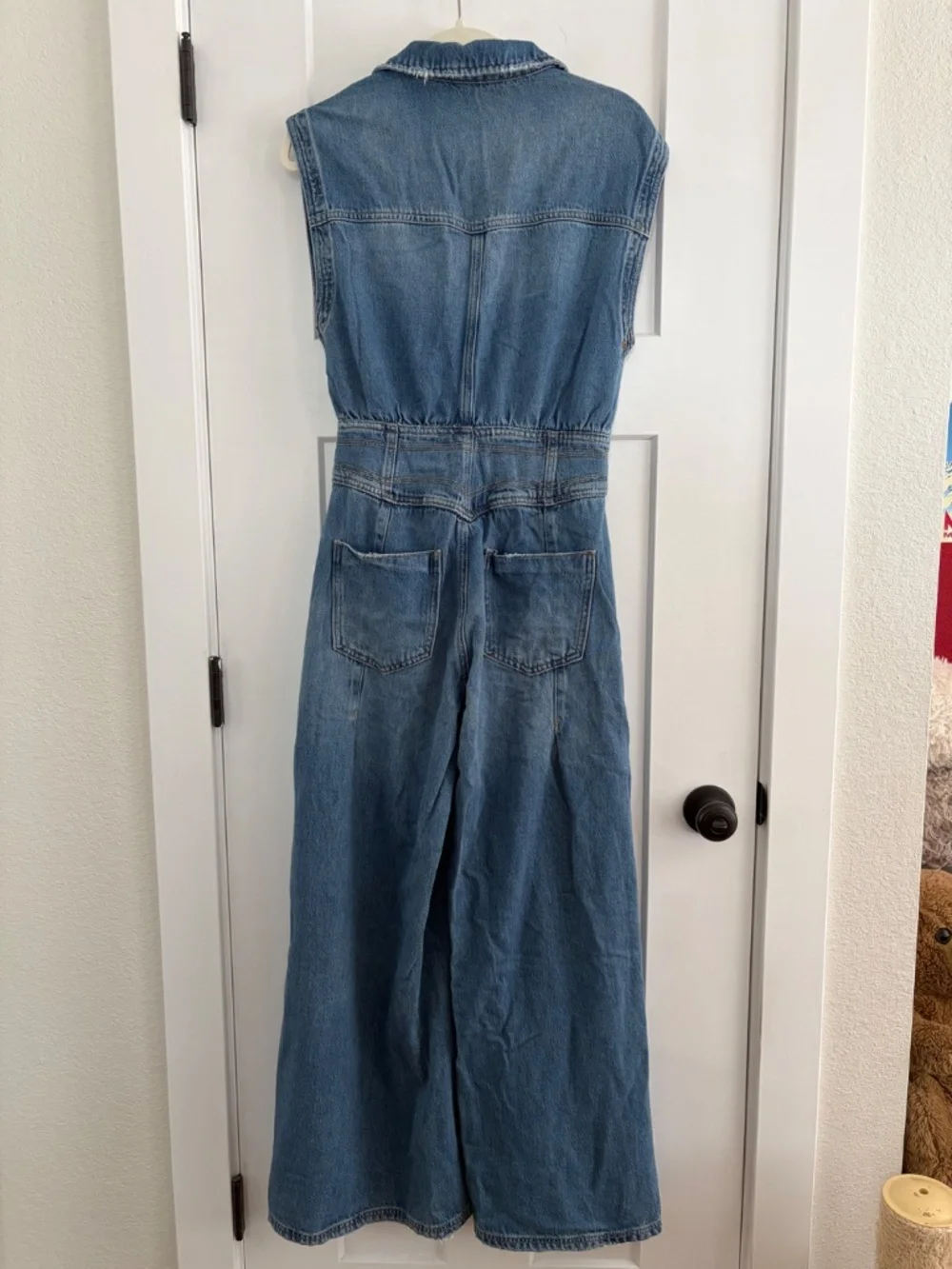 We The Free CRVY Badlands Denim Coverall Size 6 - Picture 2 of 11